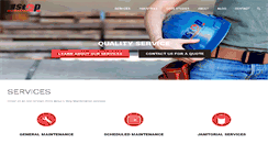 Desktop Screenshot of 1stopmaintenance.com